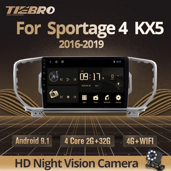 TIEBRO IPS 2DIN Android 9.0 Car Multimedia Auto-Rádio Estéreo Para Kia Sportage slider remix kx5 2016-2018 GPS de Navegação Navi N.º 2 Din, Leitor de