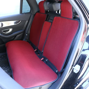 O SHI CARRO Universal de Verão de Carro Almofada 3d Auto Manto Preto Carro Acessórios Tampa de Assento Assento Anti-escaldante Almofada