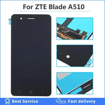 5.0 polegadas LCD Para zte blade a510 Apresentar Digitador da Tela de Toque Para ZTE blade a510 Tela Para ZTE A510 conjunto do Ecrã