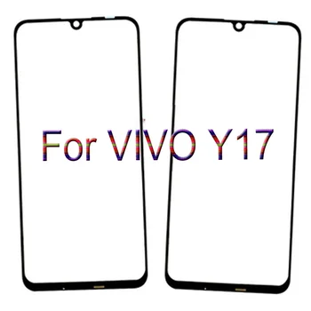 Um+Qualidade Para a VIVO Y17 Digitador da Tela de Toque TouchScreen de Vidro do painel Para a VIVO Y 17 Sem Cabo flexível de Partes vivoy17