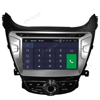 Android 10.0 4+64 tela DVD Player do Carro de GPS Navi Para Hyundai Elantra 2011-2013 GPS, Auto-Rádio Estéreo Leitor Multimédia da Unidade principal
