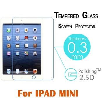 Protetor de tela para o iPad Mini 5 / Mini 4 de Vidro Temperado 9H Dureza HD de Vidro transparente Película para iPad Mini 5 2019, de 7,9 polegadas