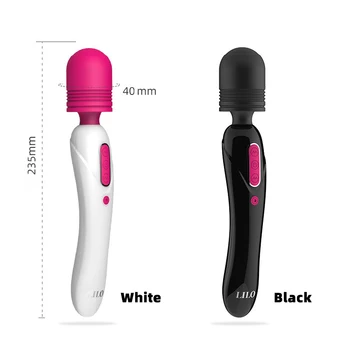 Dildo Vibradores Mulheres Brinquedos Sexuais para Adultos Vibração Estimulador do Clitóris Feminino AV Vibradors USB Plug Massageador Consoladores Femenino