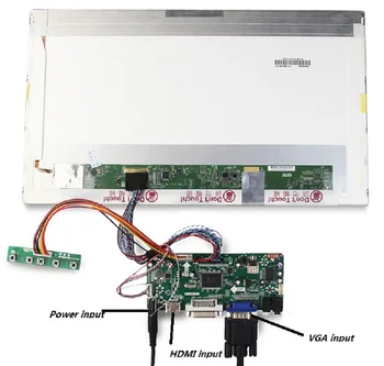 Kit LVDS DVI Painel de 1366*768 Para LP140WH2-TLL4/ LP140WH2-TLF1 40pin placa de Áudio DIY 14