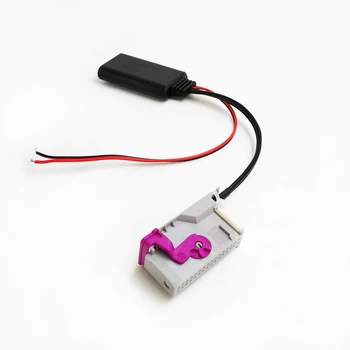 Biurlink sem Fio Bluetooth 5.0 Adaptador de Cabo Aux de Áudio Bluetooth Receptor de Música Adaptador Para Audi A3 A4 A6 A8 TT R8 RNS-E 32Pin