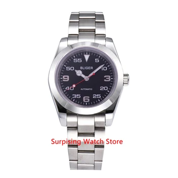 Bliger 40mm Miyota Relógio Mecânico Automático Homens de marcas de Luxo Luminosa Impermeável Sapphire Vidro de Relógio Relógio masculino