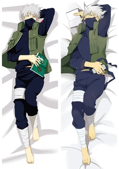 Anime Naruto, Hatake Kakashi fronha de Caso, Abraçando o Corpo de Cama de Almofadas, fronhas