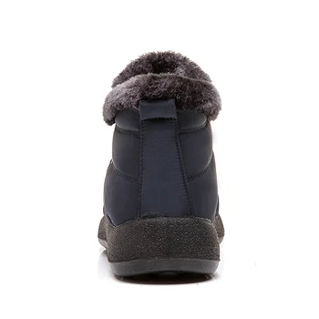 BEYARNEFashion Mulheres Botas de Neve Botas Impermeáveis para os Sapatos de Inverno para as Mulheres, Manter-se Aquecido Tornozelo Botas de Mulheres Plus Size WinterFootwear