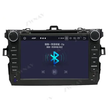 Android 10.0 4+64G tela DVD Player do Carro de GPS Navi Para Toyota corolla 2007-2013 GPS, Auto-Rádio Estéreo Leitor Multimédia da Unidade principal