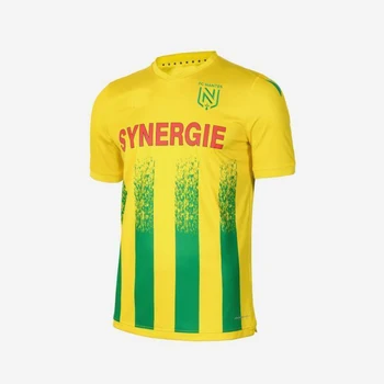 Novo tops 20 21 Nantes de futebol jersey casa fora maillot de foot 2020 2021 SIMON LOUZA UM TOURE BLAS COCO COULIBALY HOMENS ADULTOS camisa