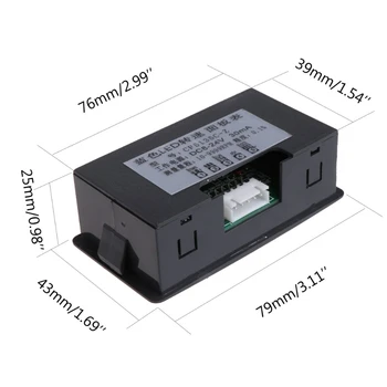 4 Digital LED RPM Tacômetro Medidor de Velocidade+sensor de Proximidade, Sensor NPN 12V 9999RPM
