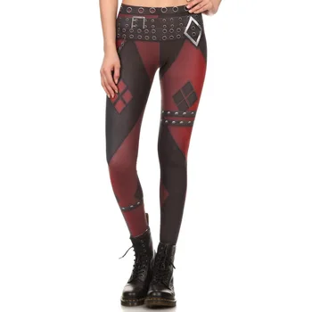 Deadpool Impressão Slim Fitness Legging Mulheres Sexy Legging Cintura Alta Elástico Leggings Plus Size Leggins Leggins Mujer