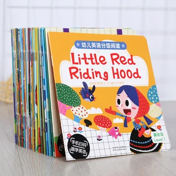 36 Volumes De inglês de Livros ilustrados Para as Crianças a Aprender inglês de Contos de fadas Imagem de Crianças de Livros Educativos para Crianças Histórias