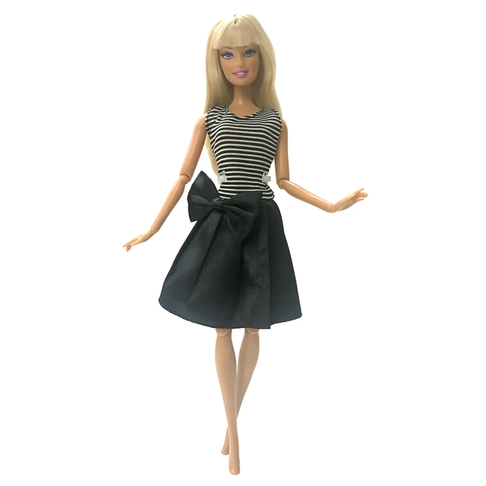 NK-Conjunto de roupas Barbie Boneca, vestido de festa para Barbie