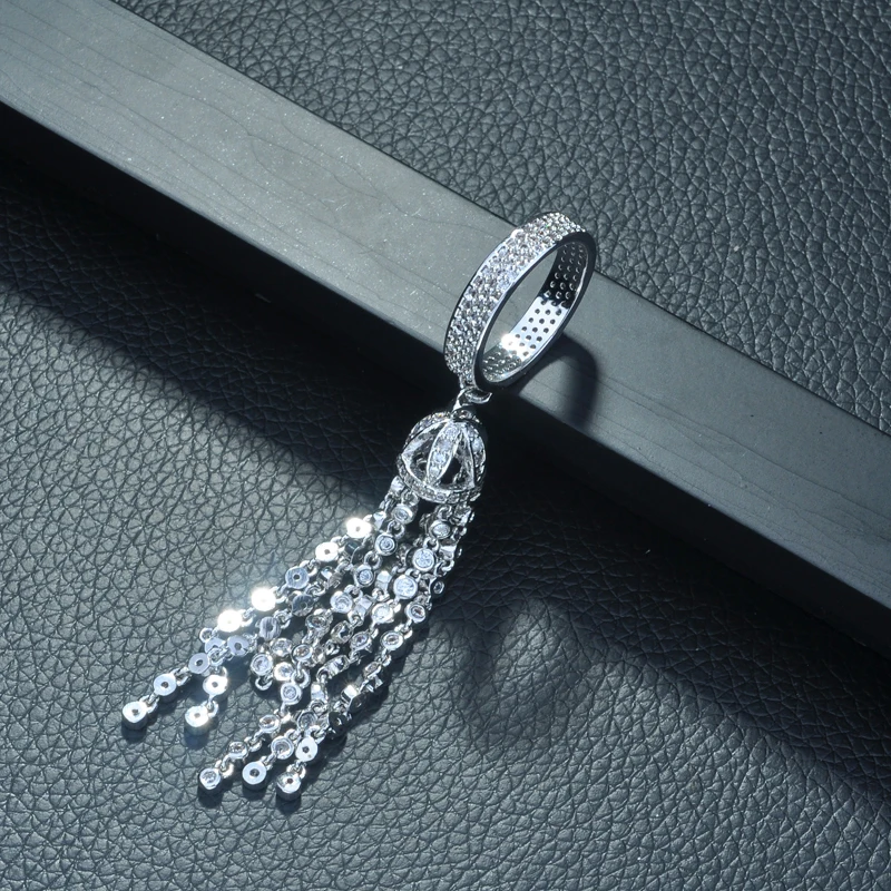 HIBRIDE de Luxo Famoso Bordão Anéis para as Mulheres Embutimento AAA Cúbicos de Zircônia Anéis de bijuteria Acessórios de Festa Femmel R-265